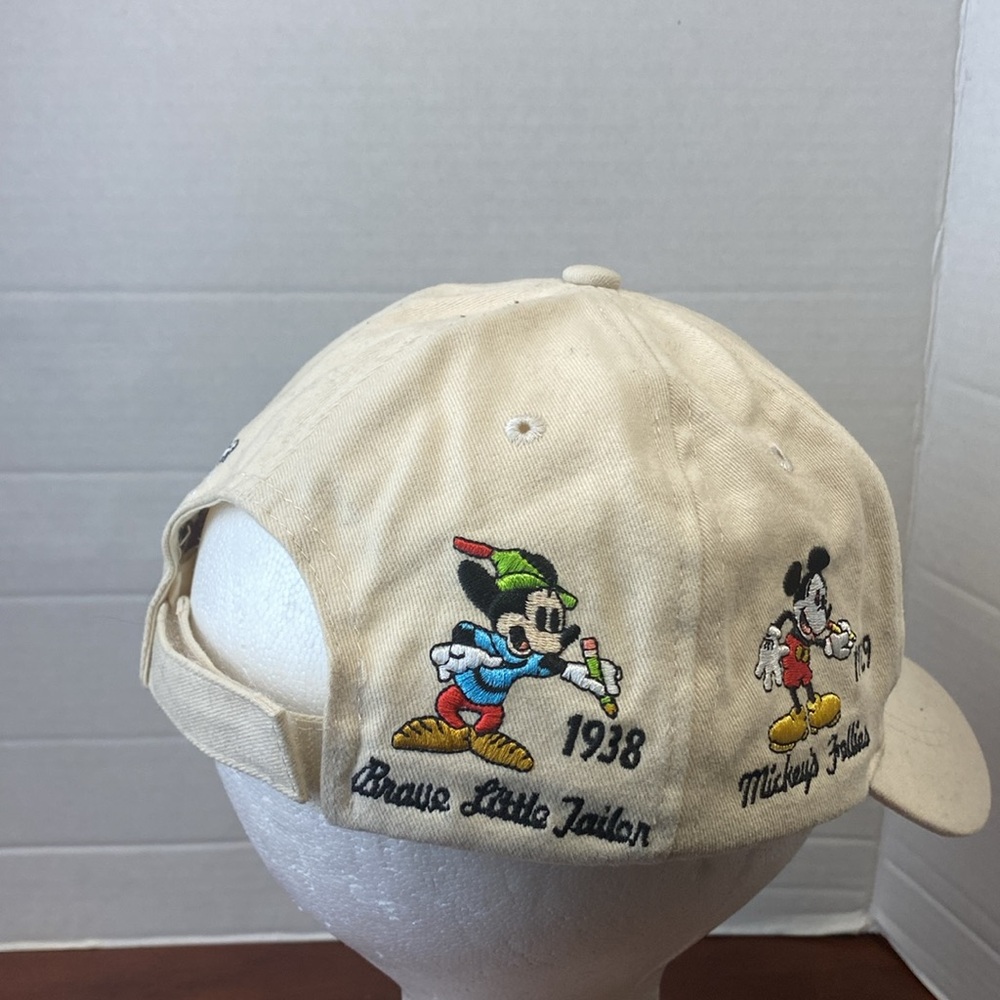 Walt Disney Parks Classic Collection Mickey Mouse Steamboat Willie Hat Cap Adult - Picture 5 of 7